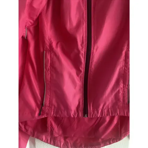 Canari Womens Large Pink Long Removable Sleeve Bike Jacket MTB CyclingJersey