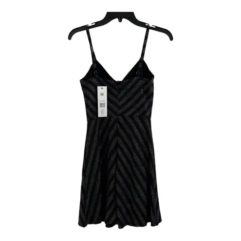 Dress the Population Dress the Population Trista Blue Gold Sparkle Dress New Size S