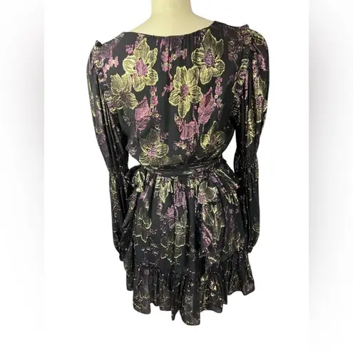 Ulla Johnson silk Ursa Fil Coupé Minidress size 4, NWT