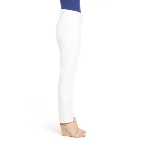 Lafayette 148 NEW YORK White Curvy Fit Women's Jeans