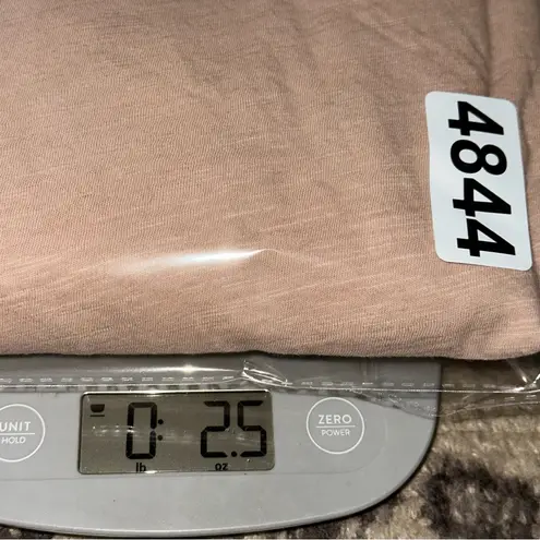 Vuori Women’s Size M Dusty Pink Sundown Pima Cotton Slub Long Sleeve Top T-Shirt