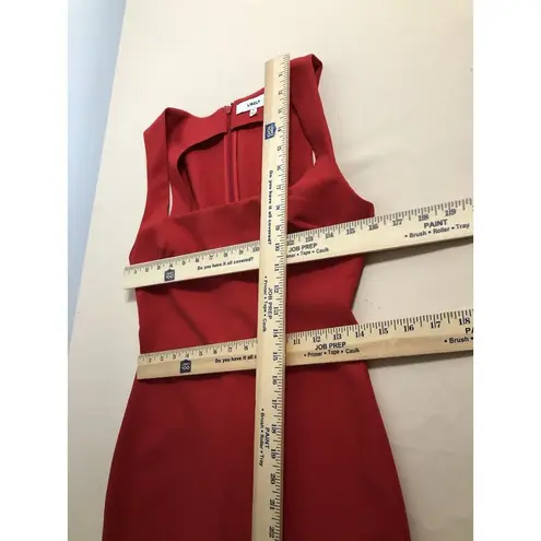 Likely Woman Sheath Dress 6 Sleeveless Square Neck Boho Cocktail Party Preppy