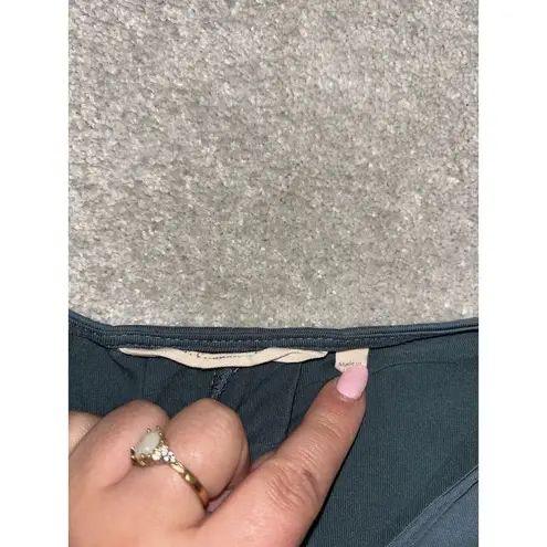 Soft Surroundings teal modal flowy long sleeve shirt