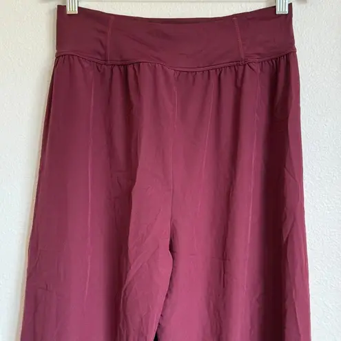 Halara NWT Breezeful Palazzo Flowy Wide Leg Casual Pants in Amaranth Purple