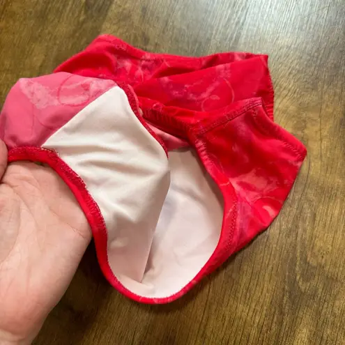 Tara Grinna Womens Bikini Set Sz 10 / 36B/C Red Gold High Cut