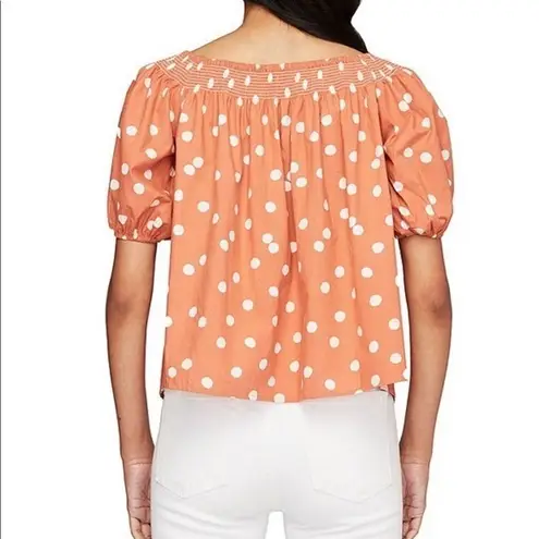 Roller Rabbit  Polka Dot Puff Sleeve‎ Denida Blouse - Image 7