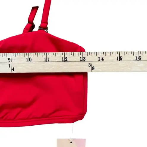 ANDIE Swim Top Womens M Cherry Red Rio Bikini Bralette Convertible Stretch Beach