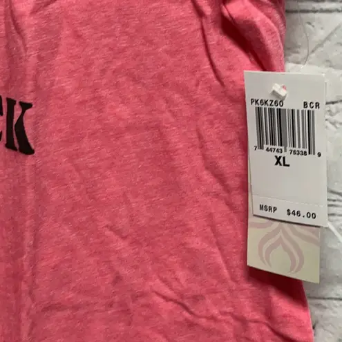 Pink Lotus Short Sleeve Shirt Size XL