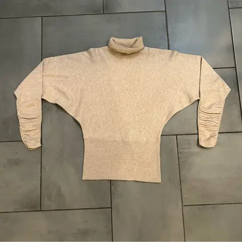 Reiss Frankie Ruched Sleeve Sweater