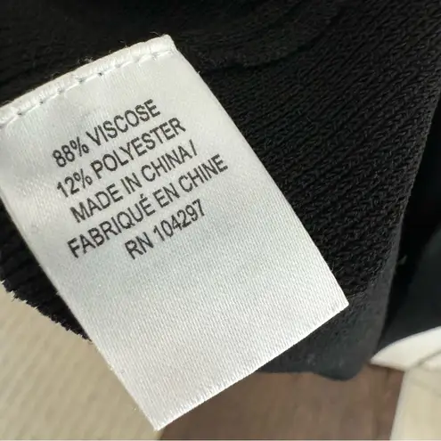 Milly NWT Italian Structured Shift Black Mini Dress | M