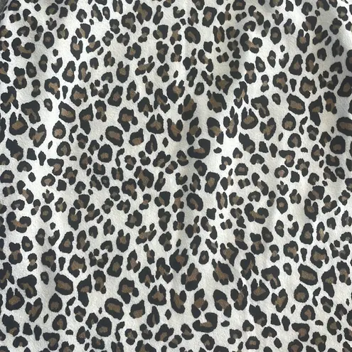 Nordstrom GAZE Size XS Cheetah Print Tank Top