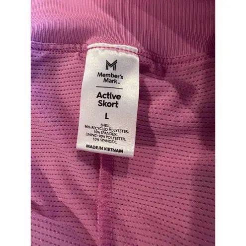 Women's Member's Mark Pink Skort Size L Size L