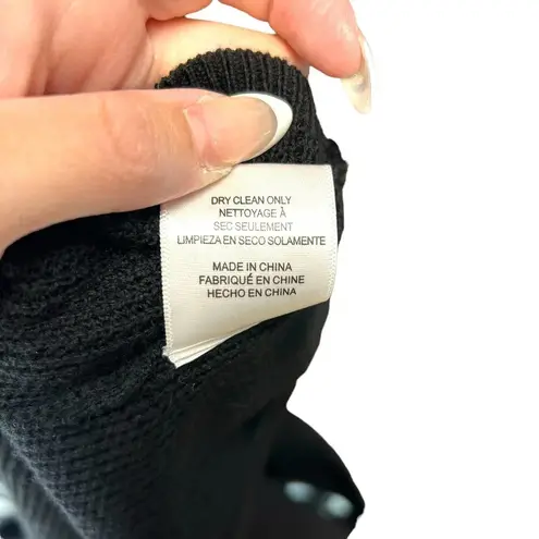 Sachin + Babi  Knit Mesh‎ Skeleton Goth Gore Spine Skeleton Sweater Size Small