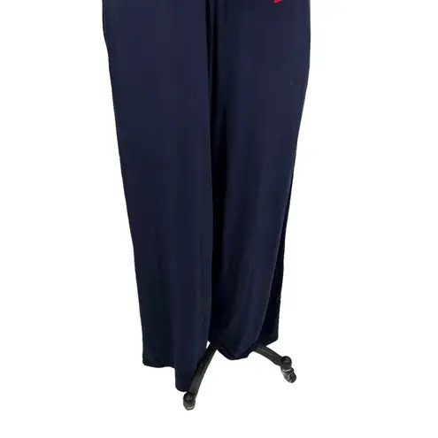 Boden Isla Wrap Jumpsuit Navy Blue / Red Size US 8R Blue