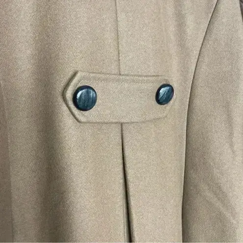 Patrizia Pepe Firenze Tan Pea Coat Size 44 Medium