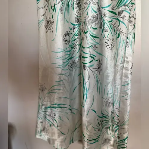 Oscar de la Renta Pink Label Satin Nightgown S