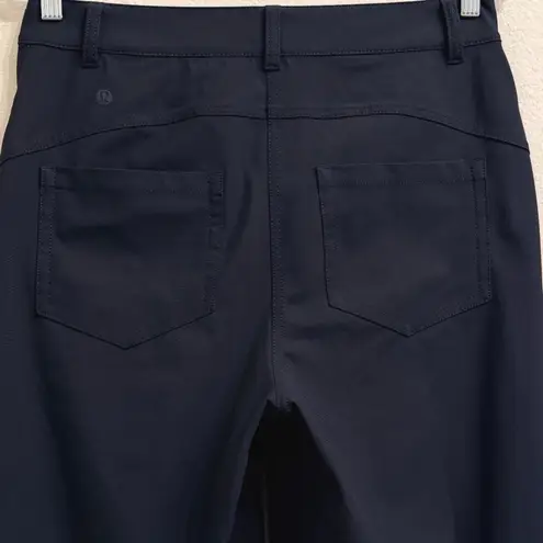 Lululemon  Black City Sleek 5 Pocket HR Wide Leg Pant Light Utilitech Size 29