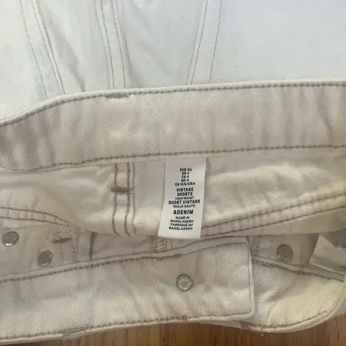 White Distressed High