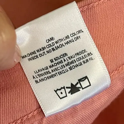 Edwin Pixie 9" Mid Rise Skinny Stretch Jeans in Petal Size 25 x 28 NWT Pink