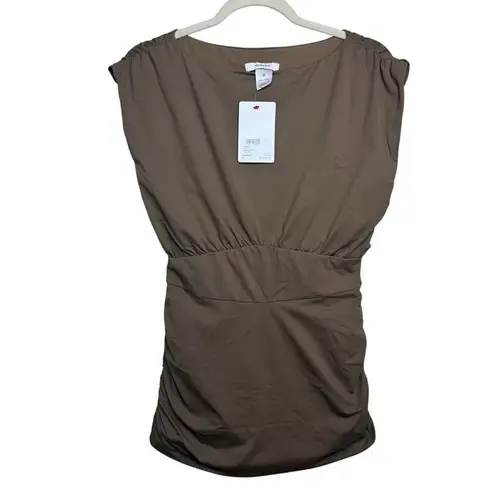 NWT Marysia Swim One Piece Swimsuit Dress in Dark Earth Sz. M Brown Size M