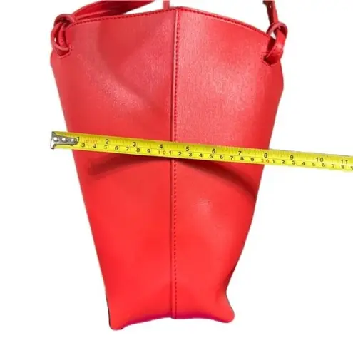 Neiman Marcus Coral Tote Shoulder Purse Bag