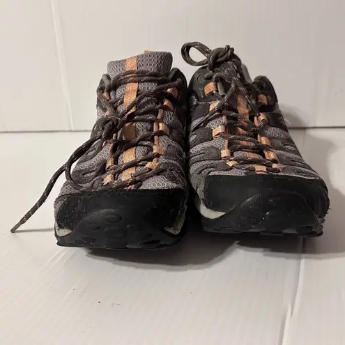 Merrell (J535264) depart dark gull grey trail hiking shoe women size 8