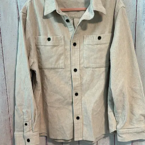 Everlane NWOT  The Everyone Corduroy Oversized Shirt Jacket