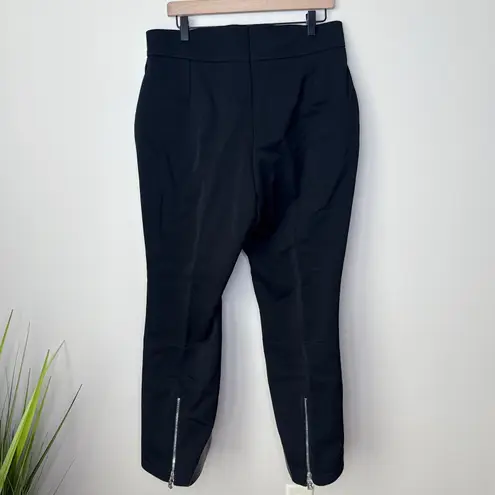 Bogner Sport Women's Softshell Ski Pants in Black Size 16 Stirrups Snow Guard