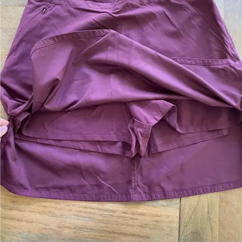 Patagonia  duway plum purple skort 10