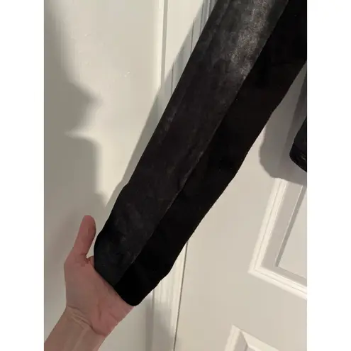 Rohm Soft Faux Leather Moto Jacket – XS Black/Silver Black