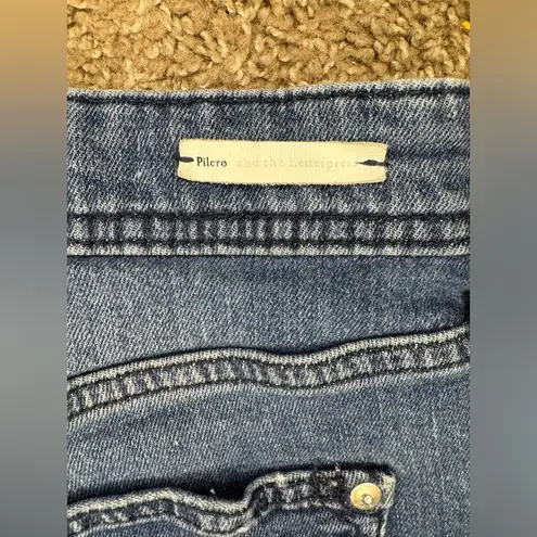 Pilcro and the Letterpress Anthropologie Slim Boyfriend Denim Shorts