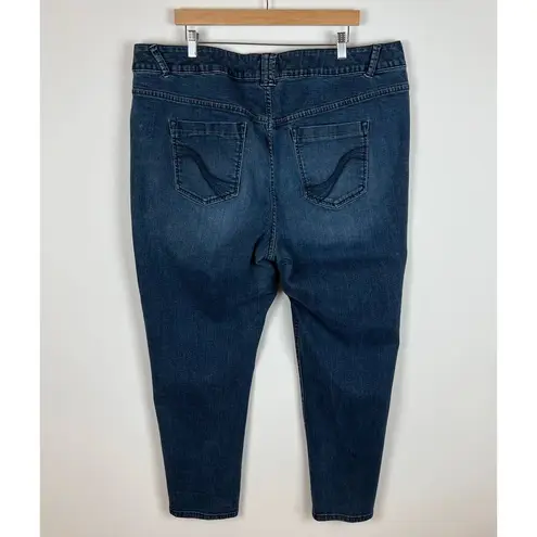 Lane Bryant ‎ Genius Fit Jegging Skinny Jeans Size 24