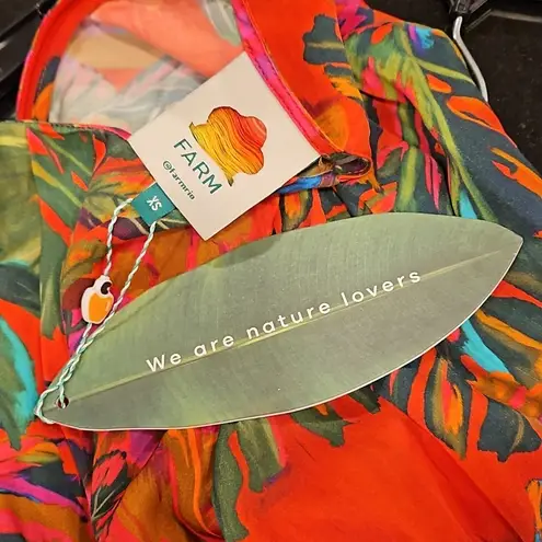 Farm Rio ππ Urban Jungle Midi Dress ~ XS NWT