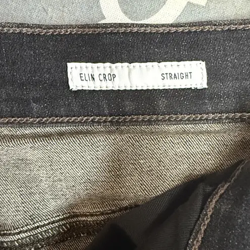 Edwin “Elin” Cropped Jeans in Blackstone Black Size 32