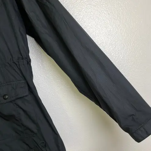 Mountain Hardwear Benicia Windbreaker Jacket Womens Small Black Outdoors Utility