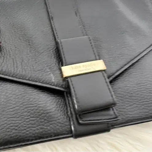 Kate Spade  Josephine Black Leather Crossbody Bag