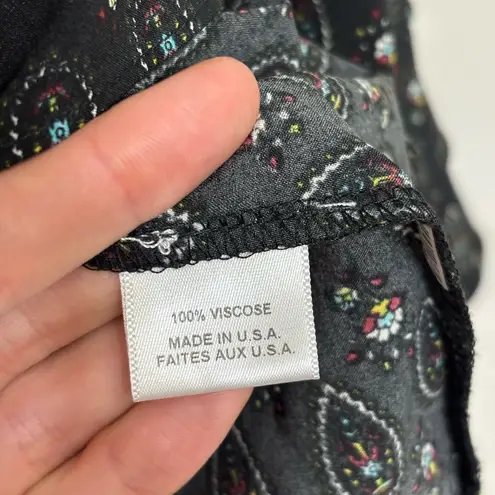 MISA Los Angeles Saskiya Off the Shoulder Bell Sleeve Top - Size M