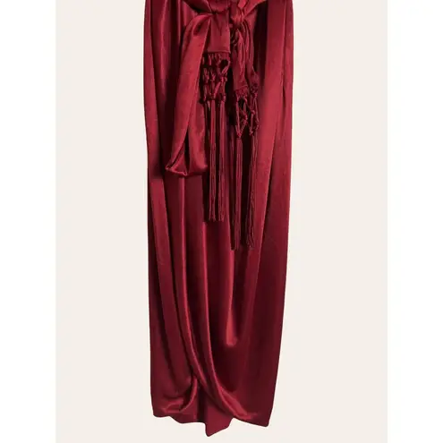Altuzarra for Target Red Tassel Tie Waist V