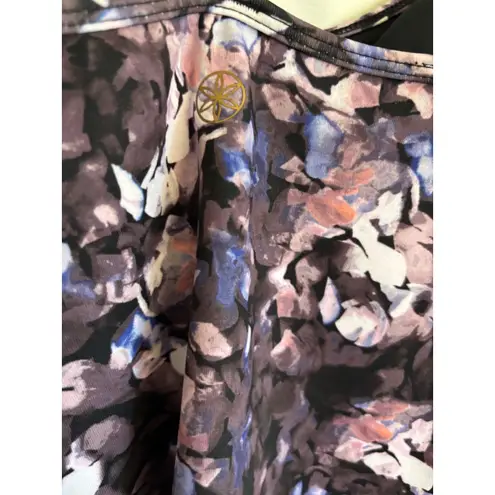 Gaiam Floral Lana Bra Tank NWT Size Small Built-In Medium Support Bra MSRP $40