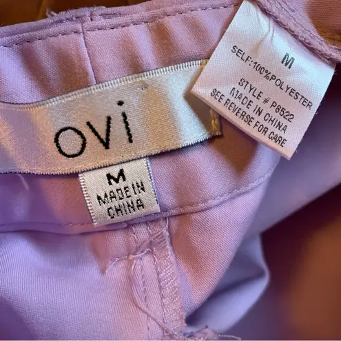 OVI Cropped trousers in lilac, size M