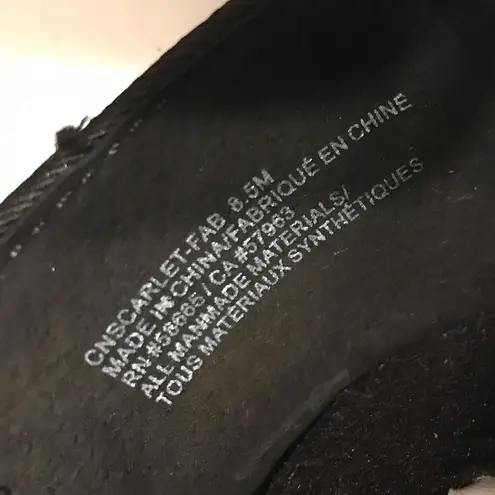 Caslon Black velvet slip on shoes women’s size 8.5