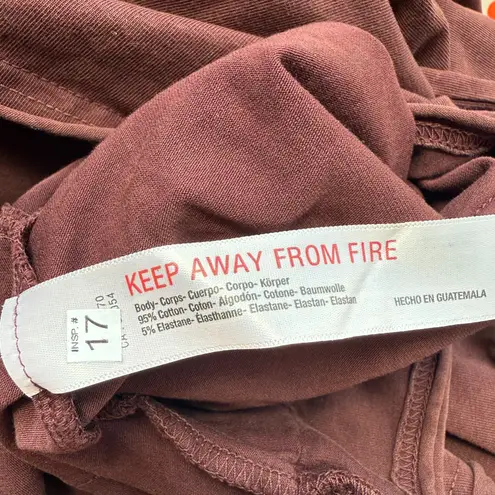 Free People Movement  Hot Shot Tee Romper in Dark Espresso Size XS