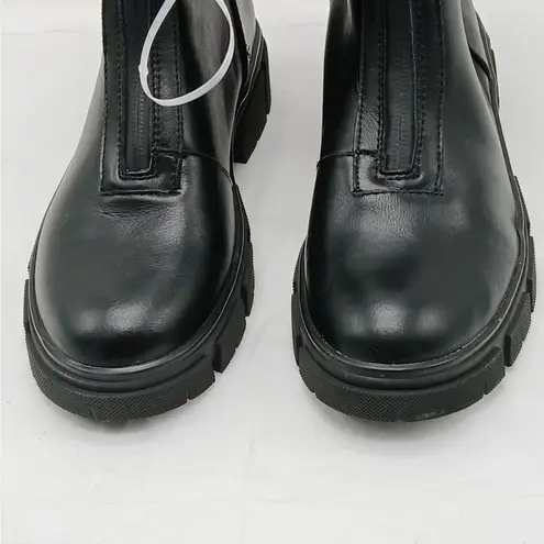 Blondo Plaka Waterproof Platform Hiking Boots Womens 6M Black Lug Sole Gorpcore