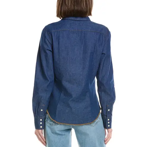 STAUD Wrangler x Western Denim Shirt (XS)