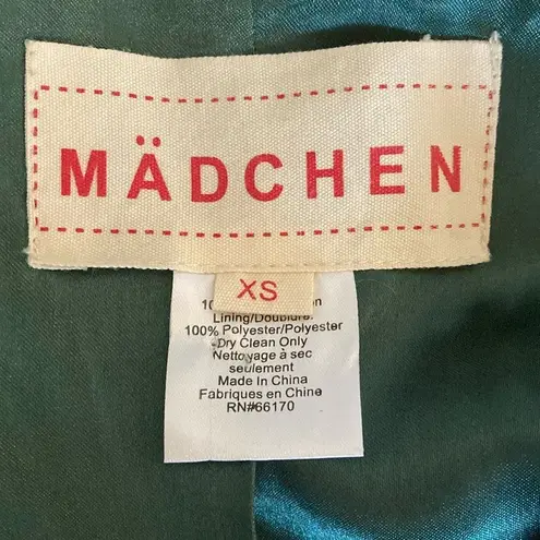 Anthropologie  Madchen Floral Velvet Jacket