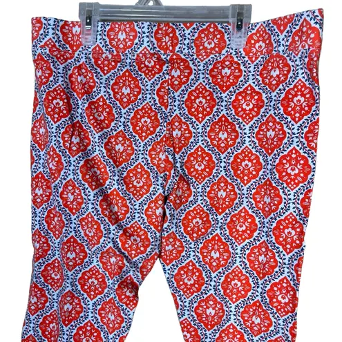Matilda Jane Red Floral Brilliant Daydream Big Heart Leggings Pants Large