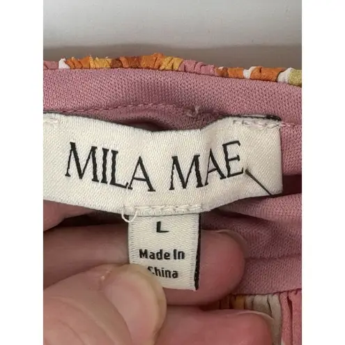 Mila Mae Nordstrom Tiered Belted Dress Size Large Pleated Satin Art To Wear