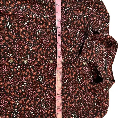 VERO MODA Ditsy Floral MIDI Dress Size Small