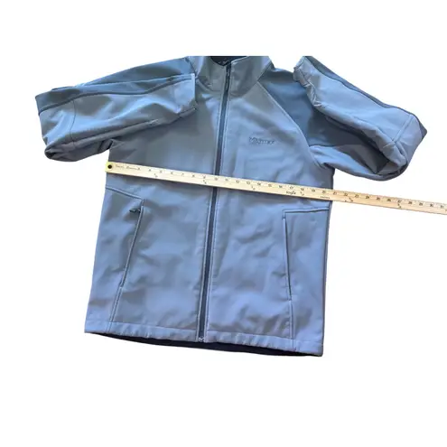 Marmot Softshell Jacket Women's Full Zip Gray Outdoor Coat Lightweight