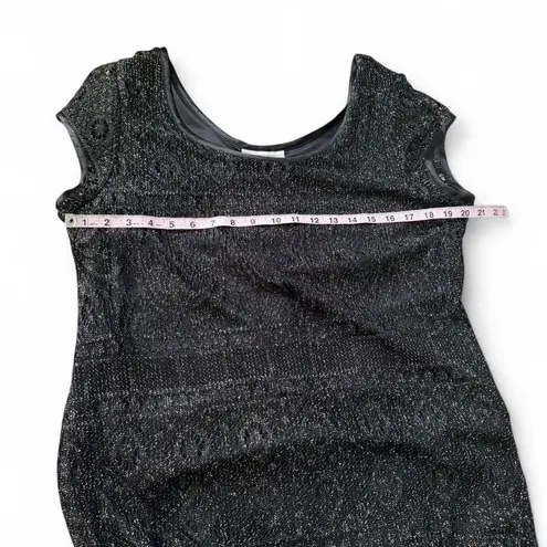 Vintage Floor Length Dress Black Size 18